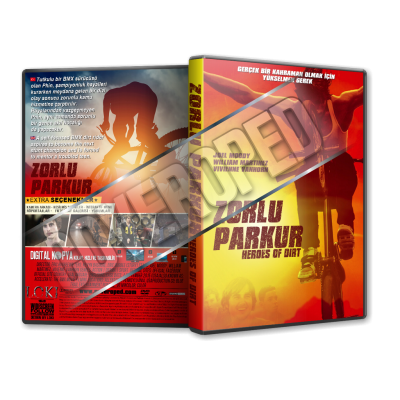 Zorlu Parkur - Heroes of Dirt 2015 Cover Tasarımı (Dvd cover)